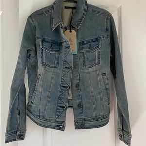Prana Slate Rim Denim Jacket - Size Small